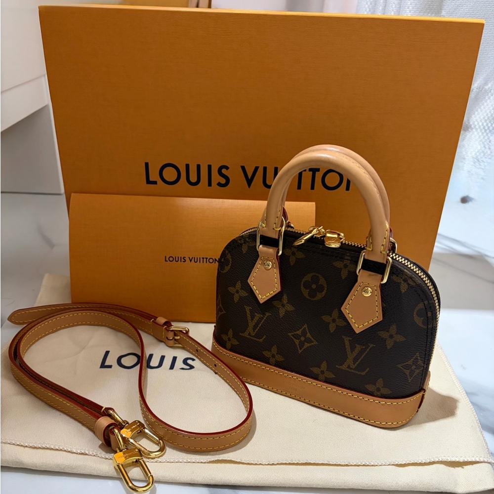 Authentic Louis Vuitton Nano Alma